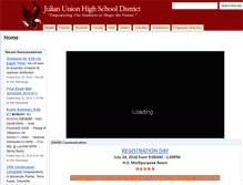 Tablet Screenshot of juhsd.org